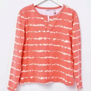 AnyBody Cozy Knit™ French Terry Printed Top
